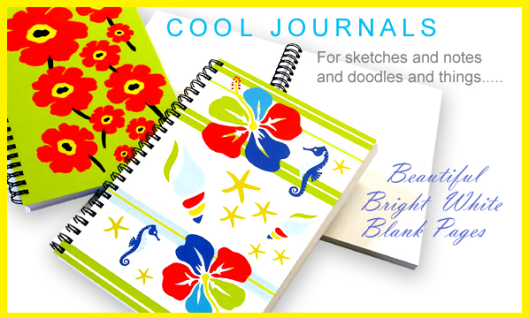 Colorful Journals for doodling!